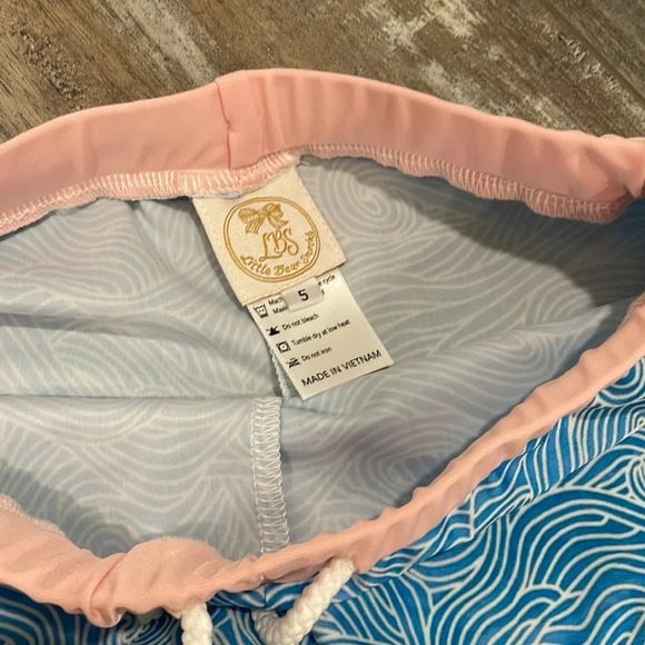 Little Bear Smocks Sibling Swim Set 3 & 5 yr old - Picture 7 of 8